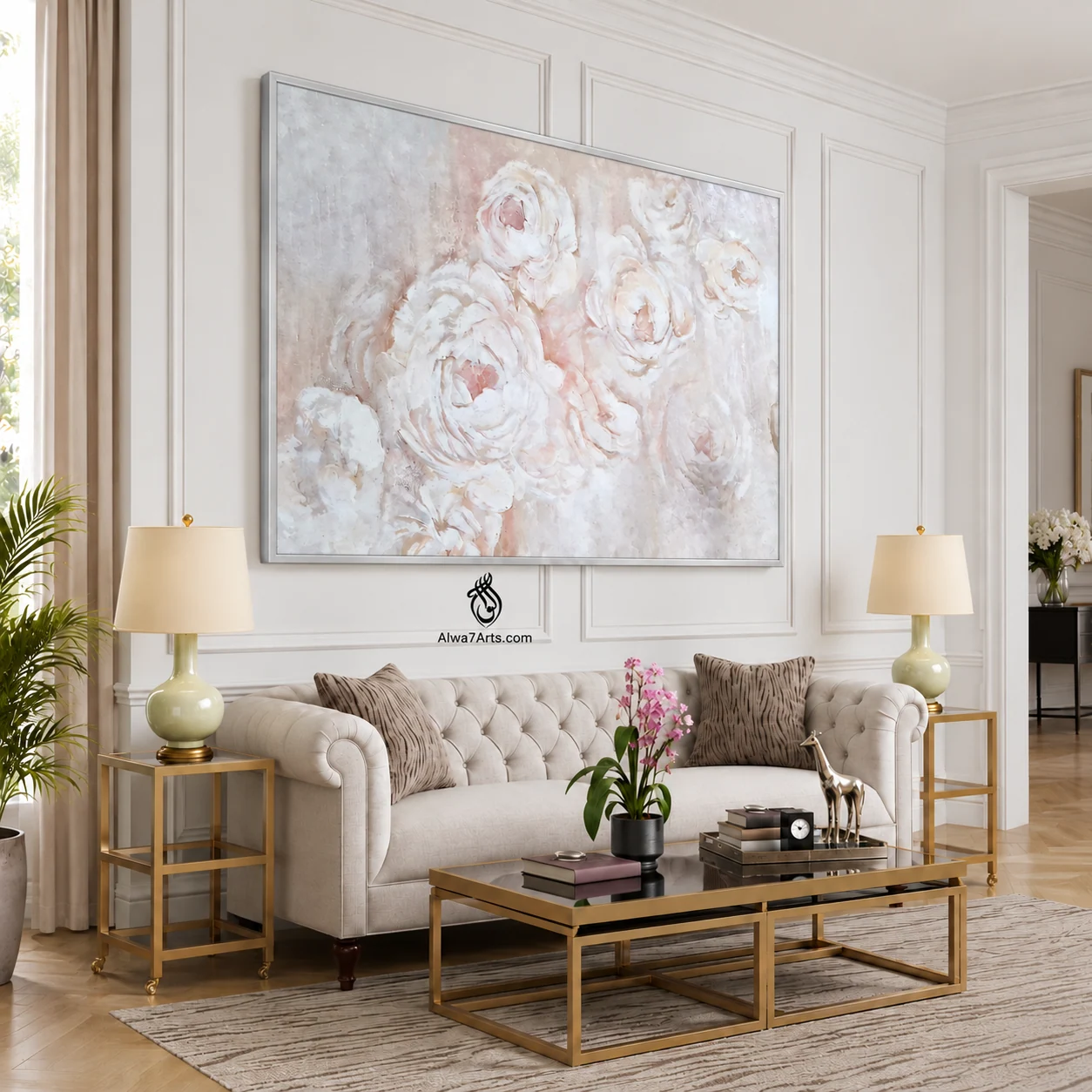 Rose in Mist from Contemporary Abstracts, code ALW-L008
