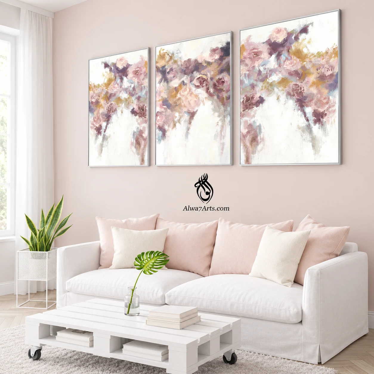 Orchid Harmony from Contemporary Abstracts, code ALW-L021