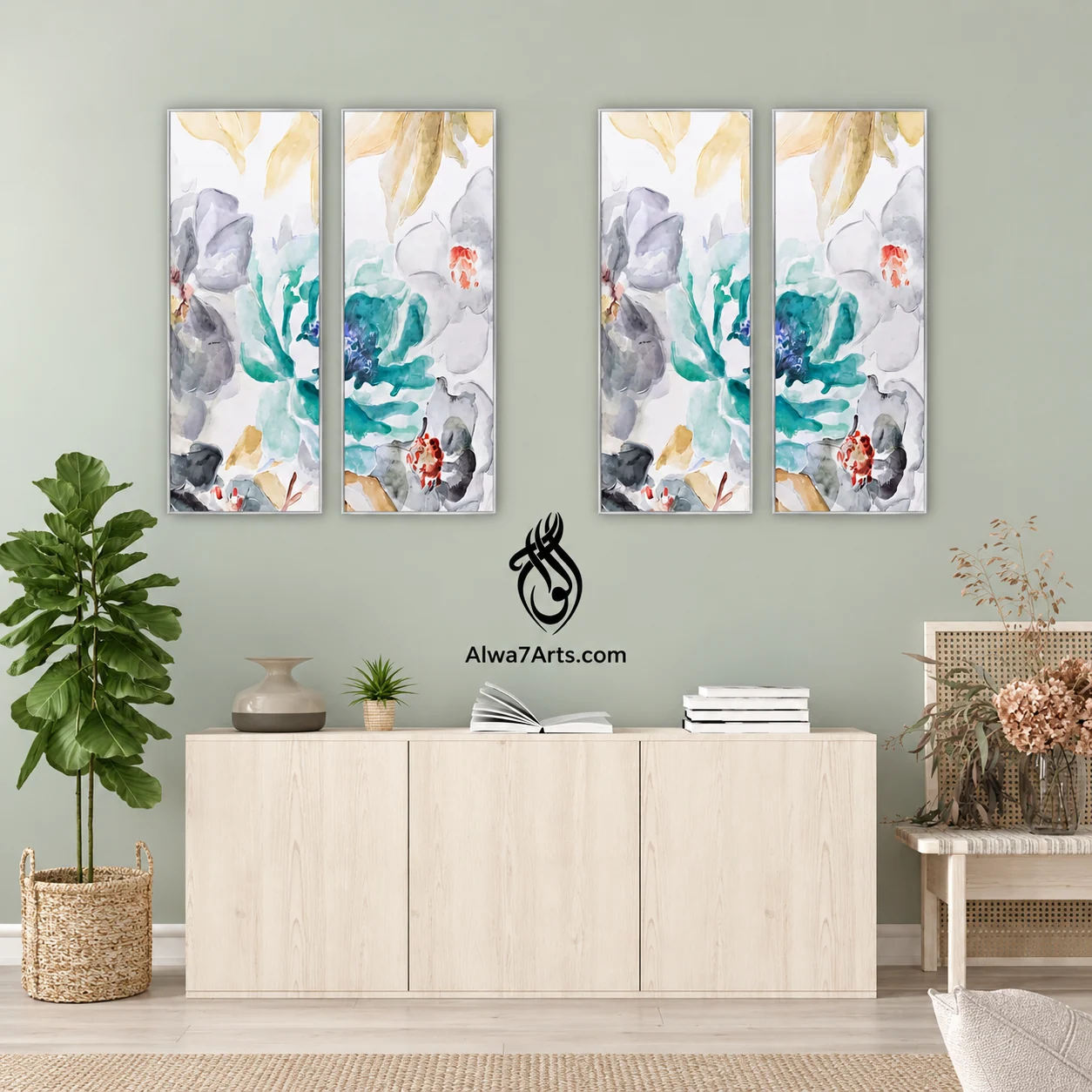Dawn Orchid from Contemporary Abstracts, code ALW-L022