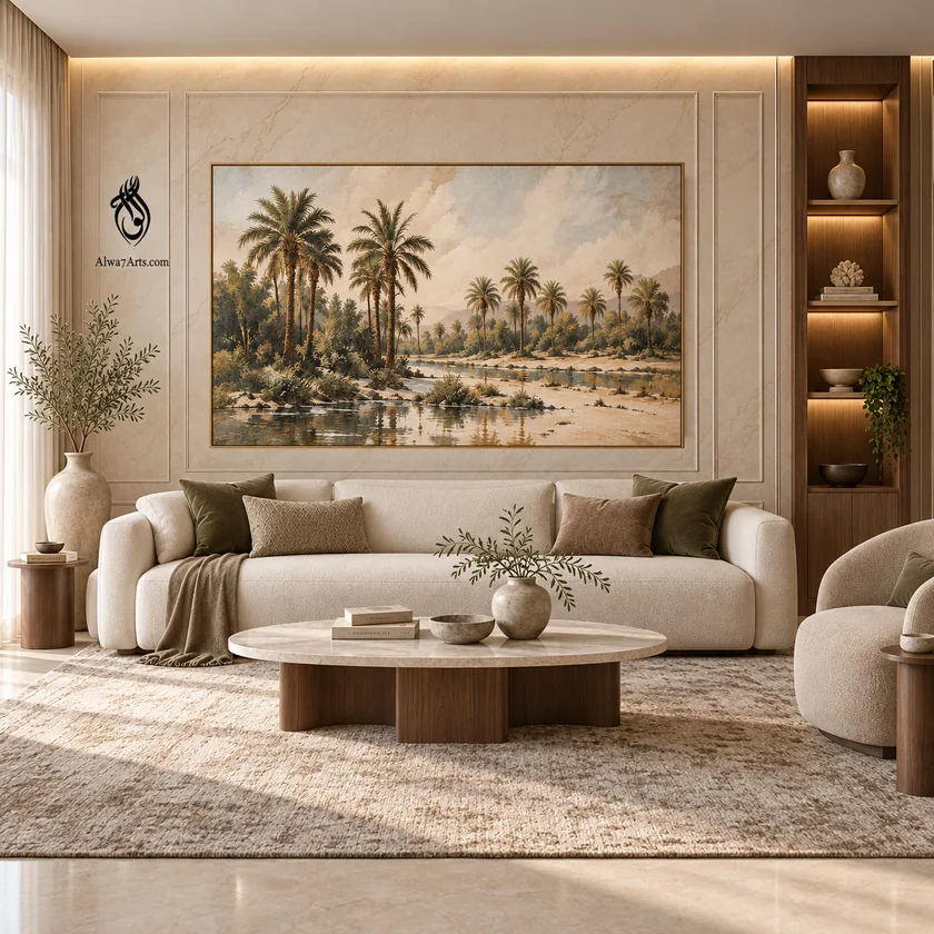 Palms in the Breeze — Blue Edition — B065